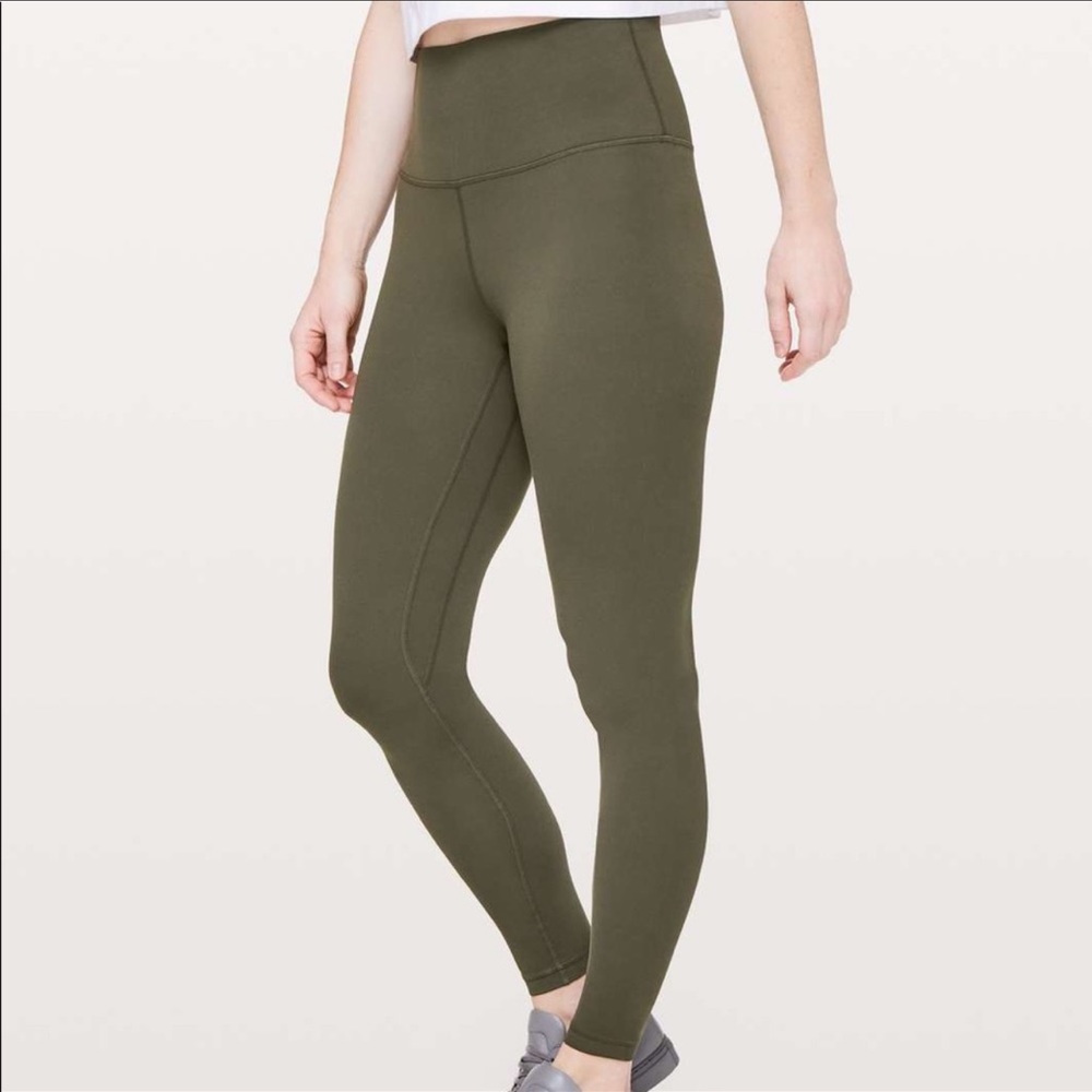 Lululemon Align Pant 28” Size 4 - Olive
